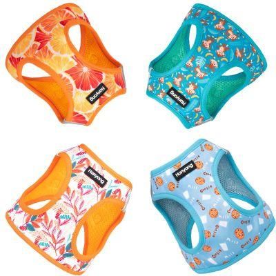 Hot Sale Breathable Customized Dog Step in Harness