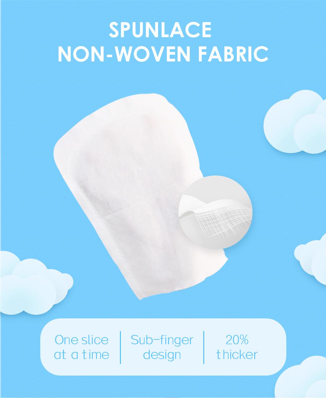 Finger Style Pet Wipes with Special Plant Extract Liquid and Unscented Mesh Design Double Cleaness Soft for Pets Body 1/4/6/10PCS Formula