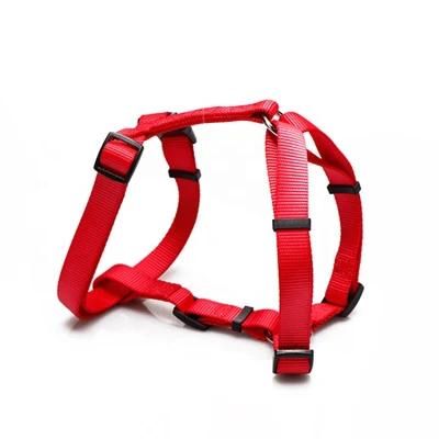 Manufacturer Wholesale Outdoor Nylon Adjustable H Style Custom Dog Harnesses