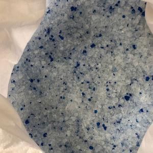 Low Dust - Absorbing Cat Litter Silica Gel Cat Litter with Blue