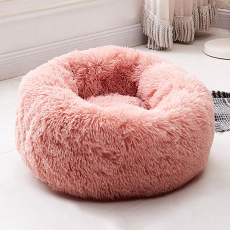 Dog Soft Warm Sleeping Plush Cushion Cat Supplies Pet Beds Sofa