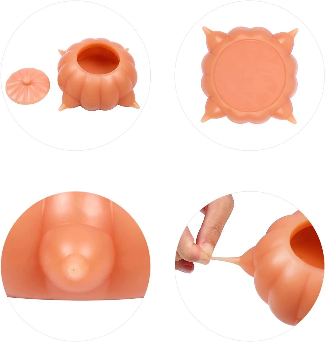 Amazon Hot Seller Puppy Feeder Nipple Silicone Bubble Puppy Milk Feeder Puppy Nipple Feeder
