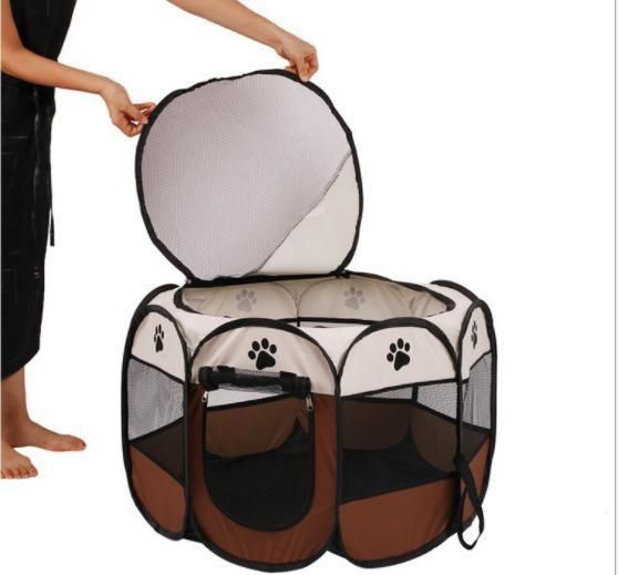 Dog Cage Metal Home Cages Summer Electronic Fence Cat Garden