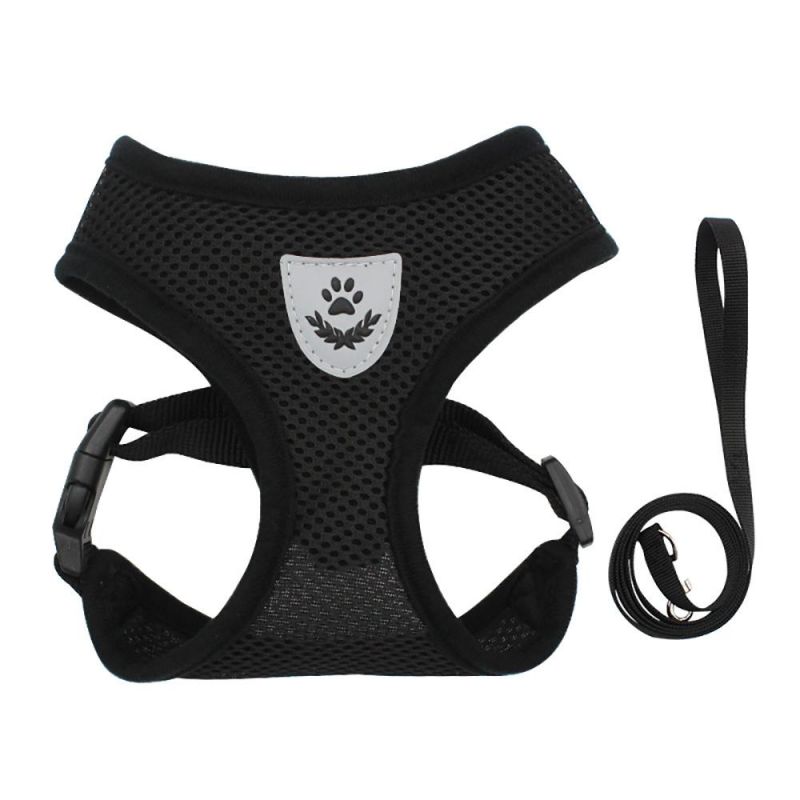 Pets Soft Breathable Air Mesh Reflective Bands Safe Comfortable Dog Harness