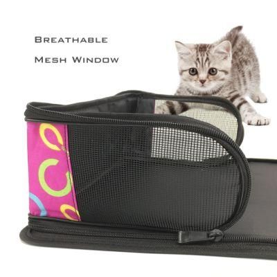 Pet Carrier Soft Sided for Cats and Dogs Portable Cozy Travel Pet Bag Car Seat Safe Carrier