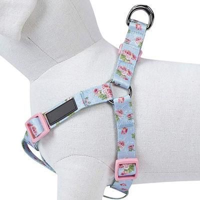 Colorful Ribbon Belt Rich Printing Adjustable Length Dog Harness