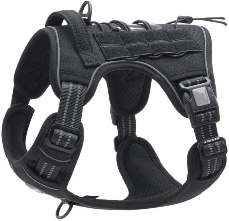 Reflective K9 Working Training Pet Vest Military Service Dog Harness