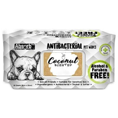 Biokleen OEM Custom Pet Teeth Wipe Hypoallergenic Non-Woven Unscented Bamboo Cleaning Pet Eye Wipes