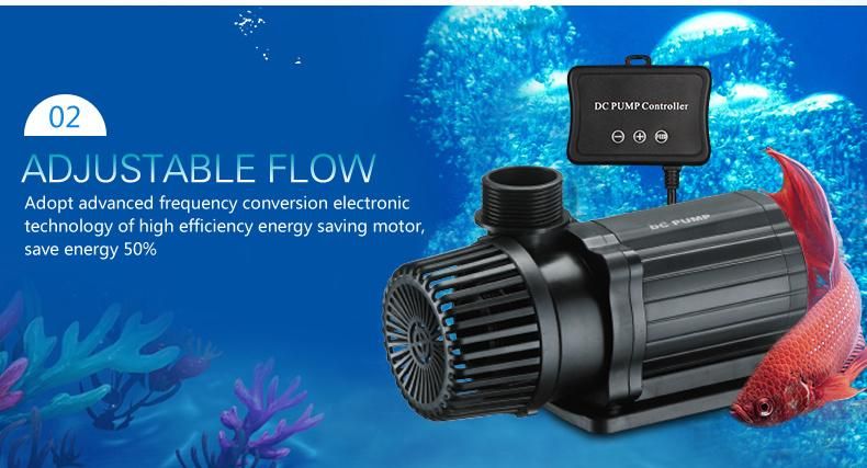 Controllable DC Flow Water Pumps with Flow Adjustable 12000lph