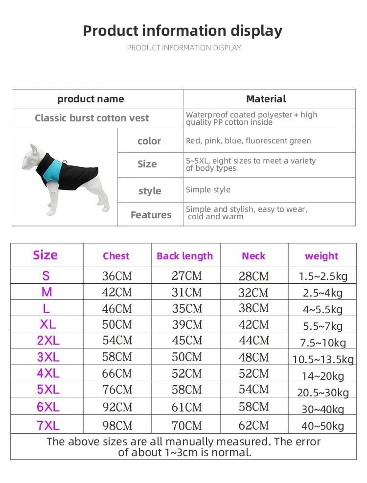 OEM Customized Pet Clothes Factory Wholesale Soft Polyester Cotton Dog Sweater Fashion Zipper Pet Coats Dogs Clothing for Winter