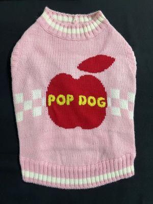Pop Dog Sweater Cute Dog Clothing Puppy Worm Sweater