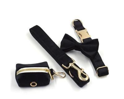 Custom Classic Cheap Pet Collar Dog Chest with Cute Bowknot
