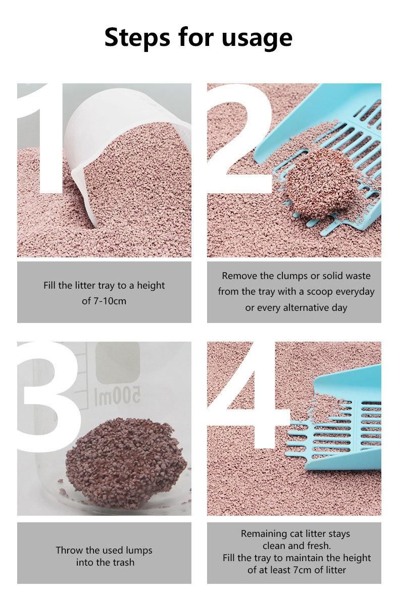 Love Sand Dust Free Factory Supply New Mineral Cat Litter
