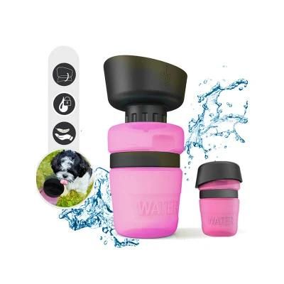 Leak Proof Silicon Sustainable Pet Water Bottle Dog Bottles Portable