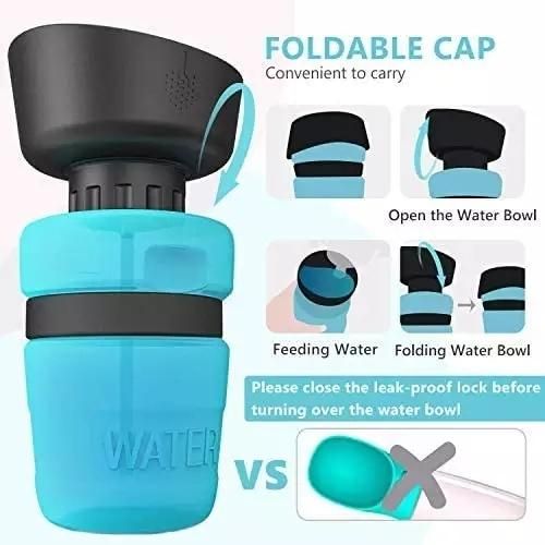 Pet Water Bottles Animal Feeding Drinking Cup Bowl Pet Water Dispenser Dog Water Bottles for Outdoor