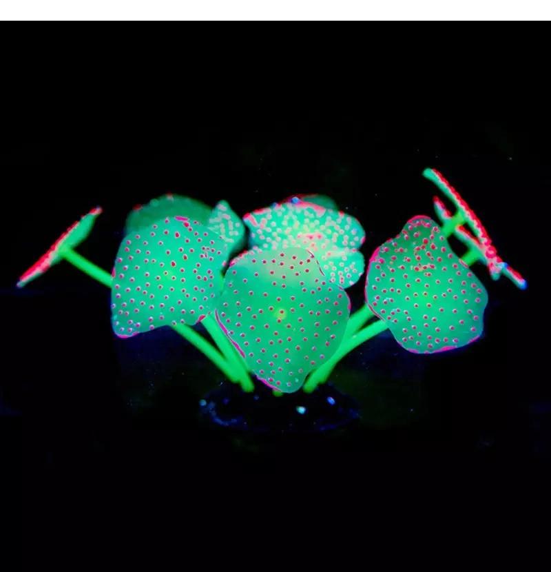 Silicone Coral Aquarium Decoration Artificial Sucker Coral Fish Tank