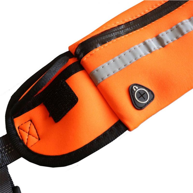 Sport Style Pet Leash Waist Dog Leash with Storage Bag