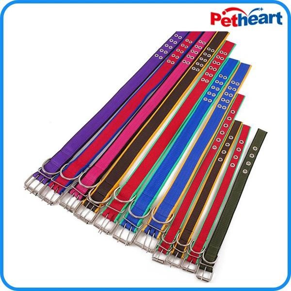 Factory Price Pet Puppy Dog Nylon Pet Collar (HP-107)