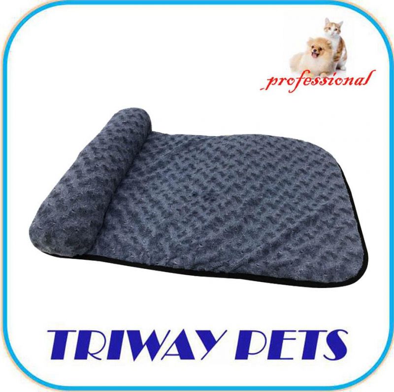 Latest Design Cationic Circle Fur Dog Pet Pillow