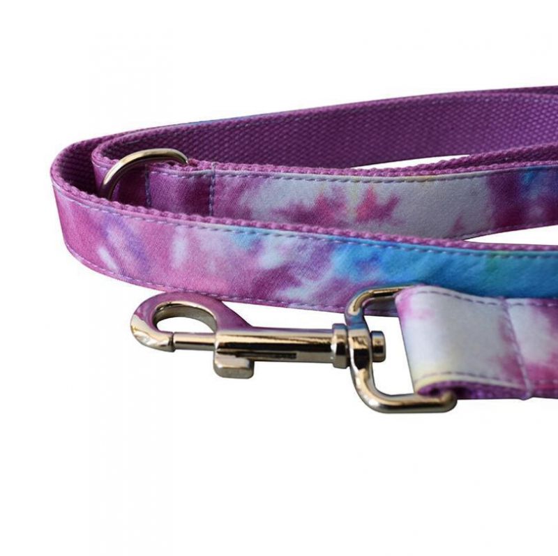 Tie Dye Fast Delivery of Dog Collar Leash with Customized Logo