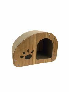 MDF Cat Scratcher House Pet House