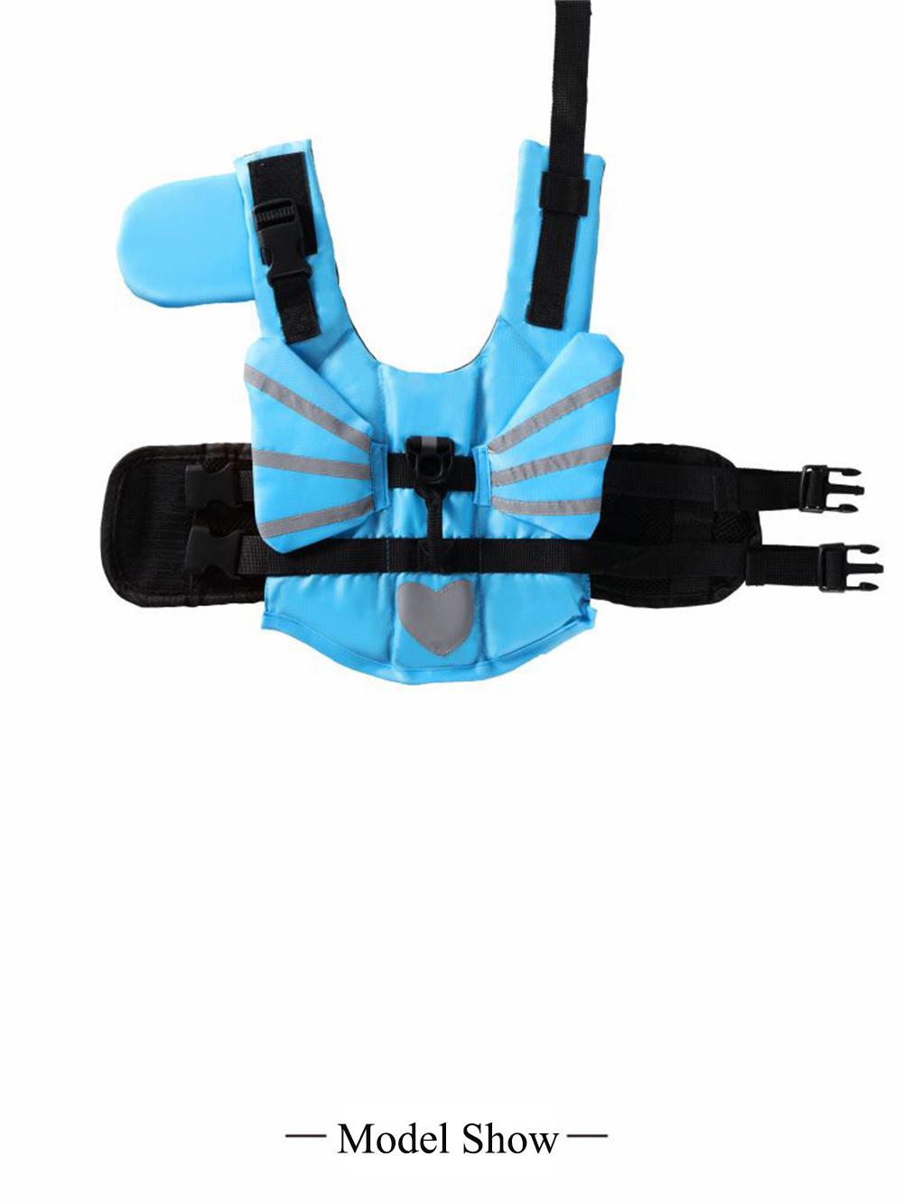Dog Life Jacket Pet Safety Life Vest Adjustable Dog Swimsuit Reflective Preserver with Rescue Handle Summer Dog Swimming Clothes Harness