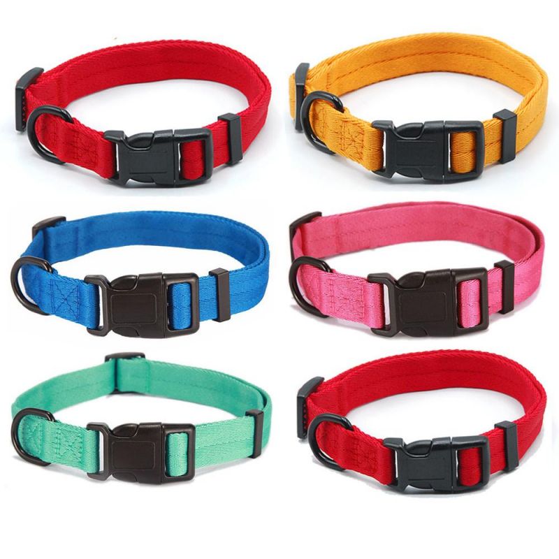Personalized Custom Luxury Interlaced Yarn Heat Transfer Dog Collar Leash