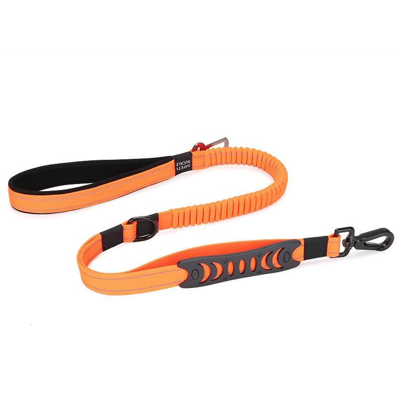 Whloesale Multifunction Nylon Dog Leash Reflective Double Handle Dog Leash for Training