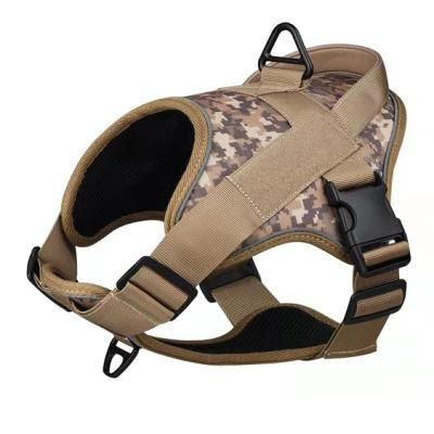 Latest Popular Traning Tactical Dog Harness with 360&deg; Reflective Strips