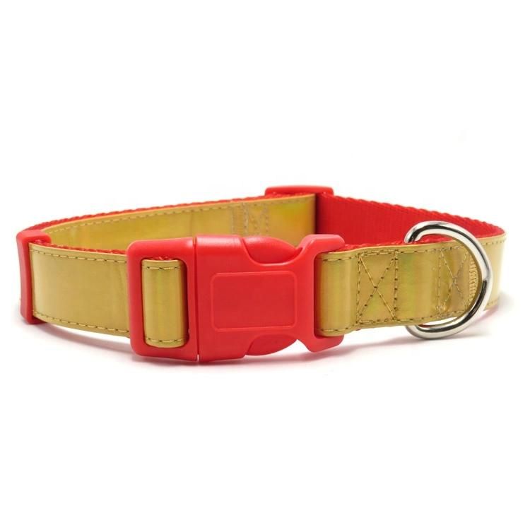 Custom Lighter Soft Release Buckle Dog Collar Plastic Retractable Pet Collars Dog Leash