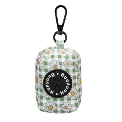 2022 Wholesale Sublimation Neoprene Custom Logo Metal Hardwear Dog Accessories Dog Poop Bag Holder