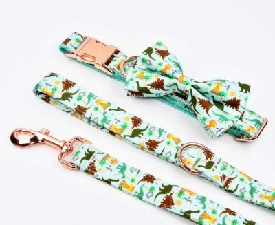 Decorative Factory Price Personalized Designer Wholesale Personalized Puppy Collar and Leash Set