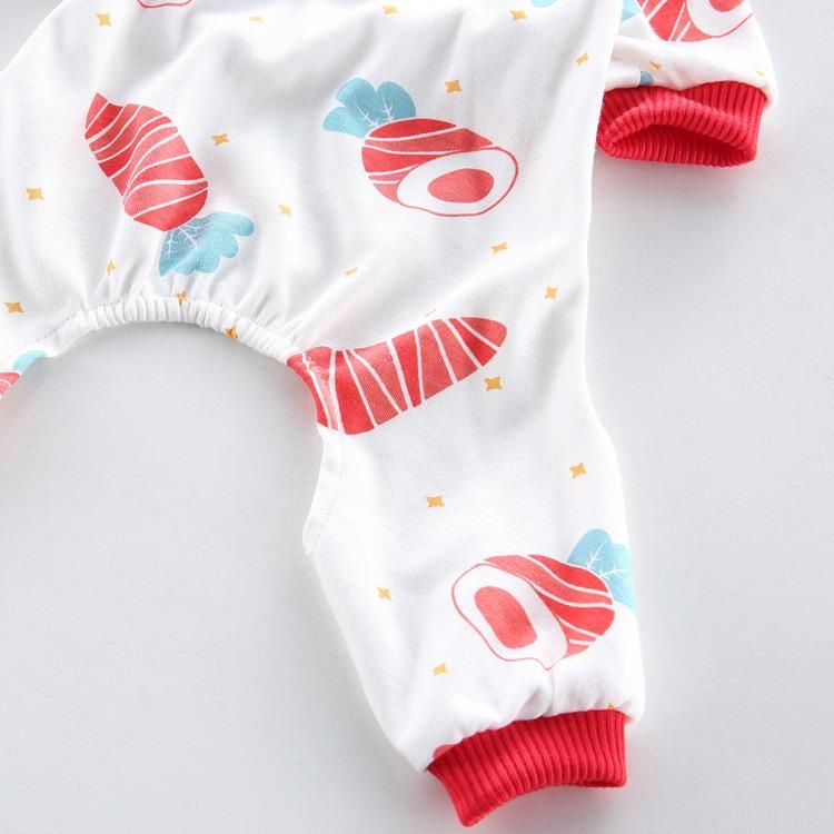 Cool Cartoon Dog Outfits Designer Funny Pup Crew Small Dog Pajamas