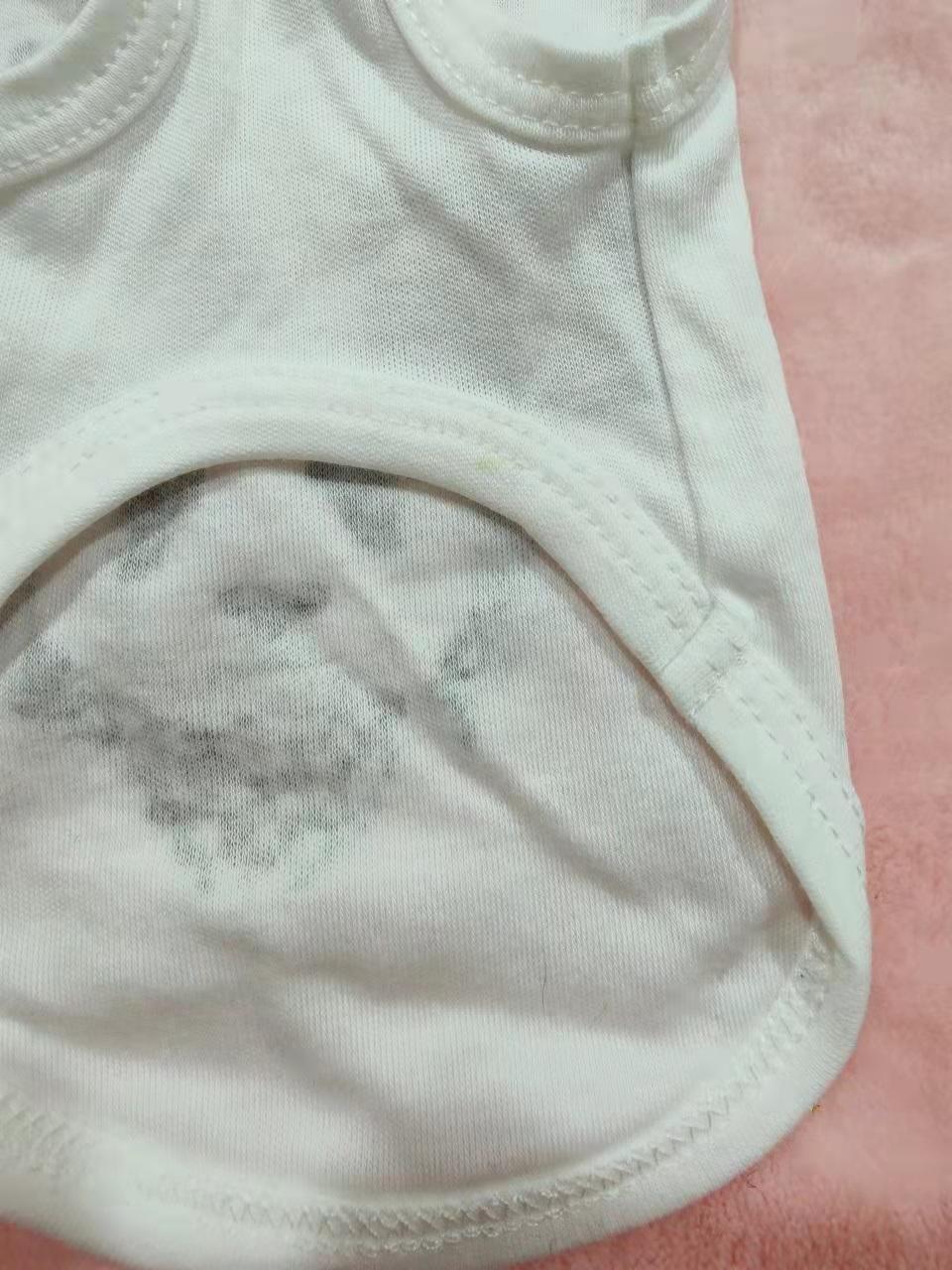"Cafe Racer" White Single Jersey Pet Products, Dog Jersey Clothes
