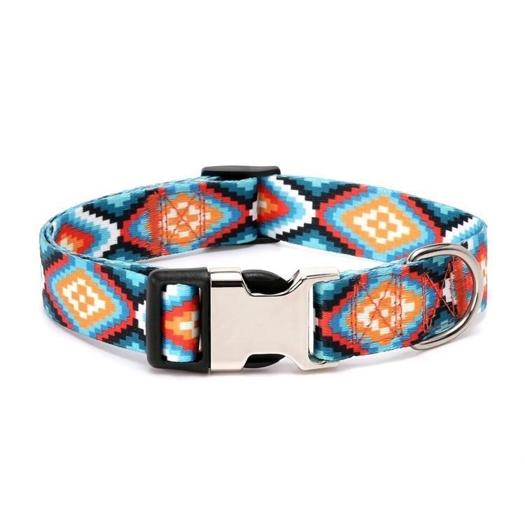 New Fashion Printed Dog Leash Pet Collar