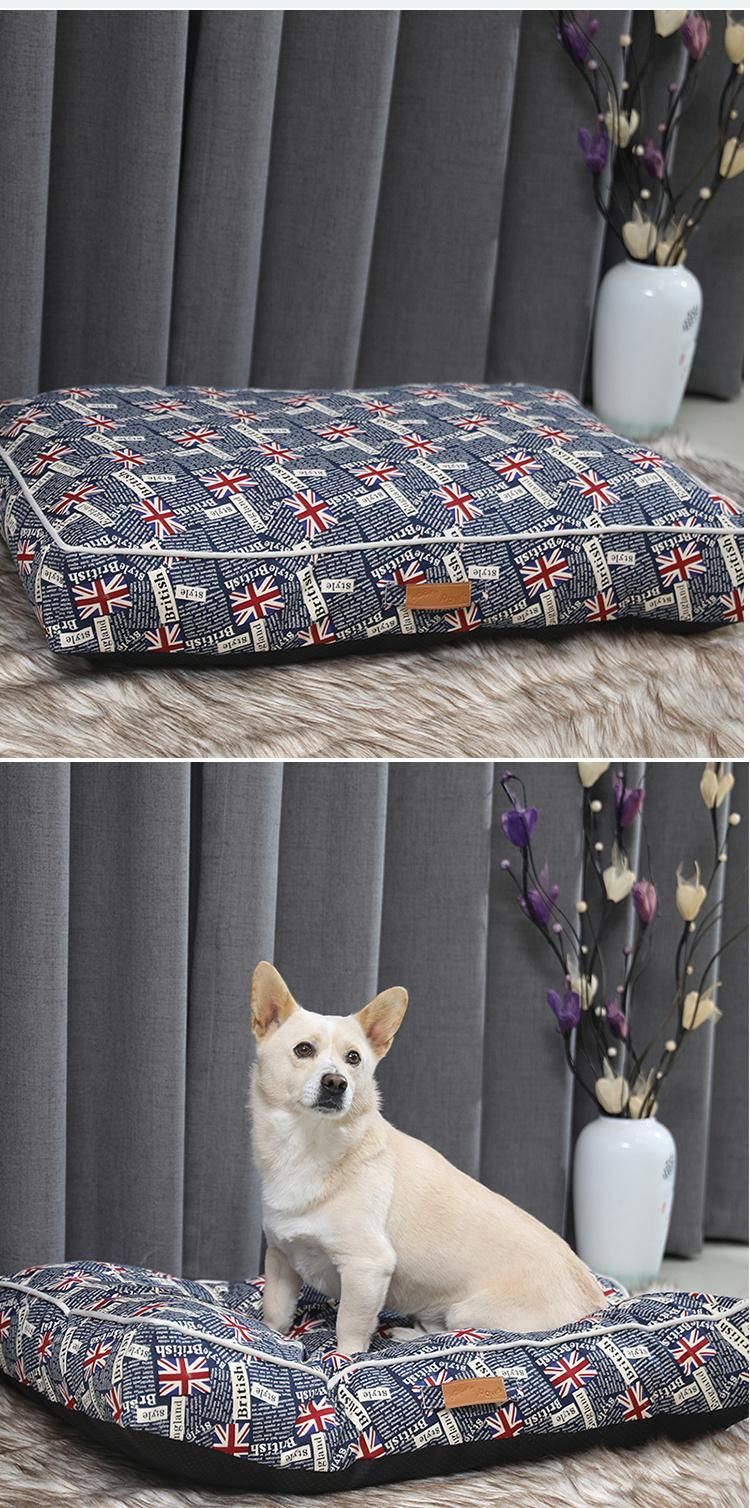 Wholesales Soft Comfortable Dog Cushion Bed & Blanket