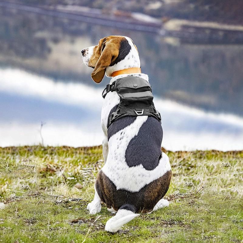 Reflective Lightweight Breathable Soft Padded Dog Vest Harness with Pocket for Running Hiking