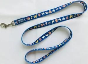 Dog Lead, Dog Leash, Pet Lead, Pet Leash, Pattern Lead (Art: blue dogs)