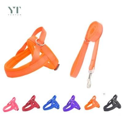 High Quality Nylon Dog Leash Soft Neoprene Padded Quick Fit Dog Strap Harness for Walking Training