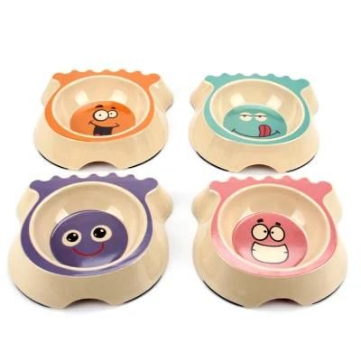 Bamboo Pet Feeder Dog and Cat Food Bowl