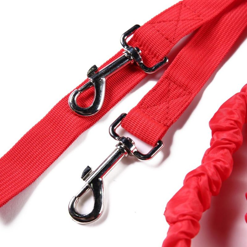 Pet Dog Running Leash Reflective Leash Bag for Dogs Cat Walking Traction Rope