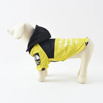 Dog Jacket Raincoat Waterproof PU Cup Reflective Dog Raincoat Pet Product