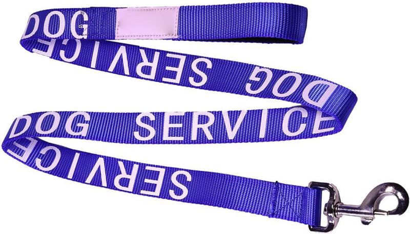 Service Dog Leash Standard Dog Leash One Inch Width, Service Dog Gear