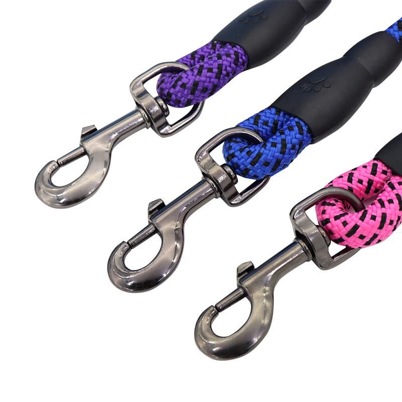 Pet Supplies Mesh Padded Wide Luxury Cute Dog Collar with Leashes, Customized Nylon Braided Rope Dog Pet Leash