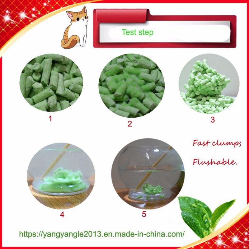 Fast Clump Tofu Cat Litter with Factory Direct Sell
