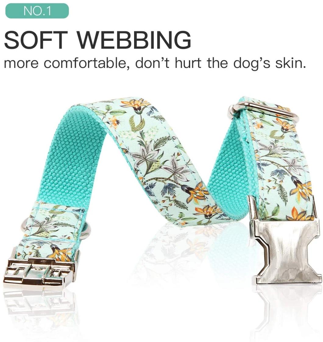 Comfortable and Adjustable Unique Design Pattern Dog Collar