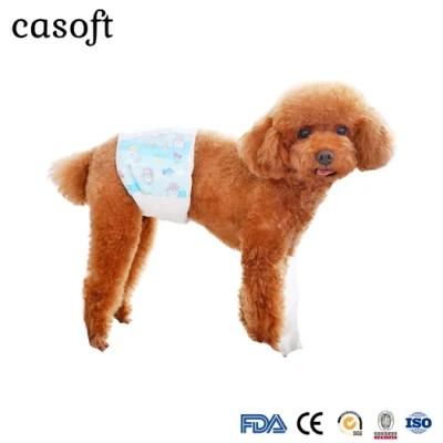 Wholesale Disposable Biodegradable Bamboo Organic Super Absorbent Pet Male/Female Dog Diaper