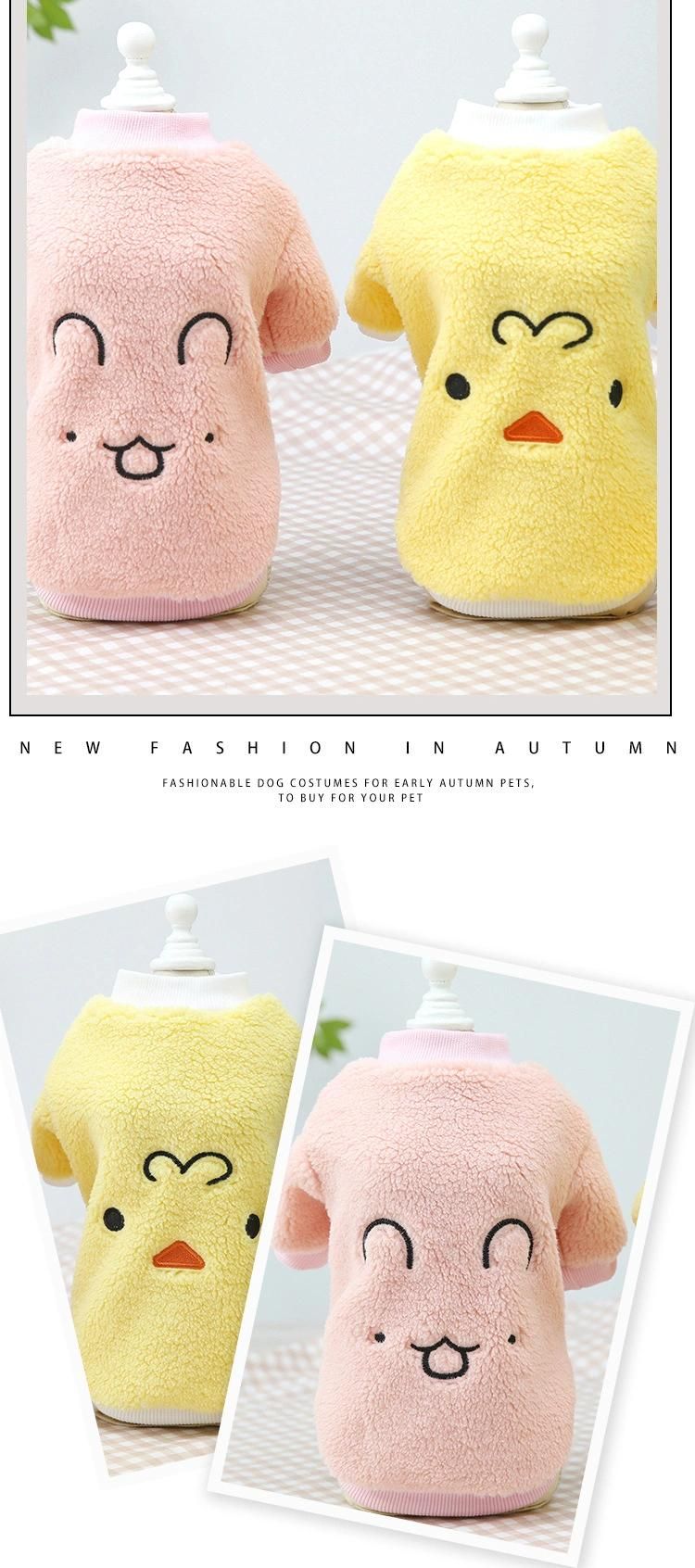Thicken Fleece Warm Dog Jacket Cold Weather Dog Clothes for Puppy Winter Customized Logo OPP Bag Fashion BSCI Print Pet Clothes