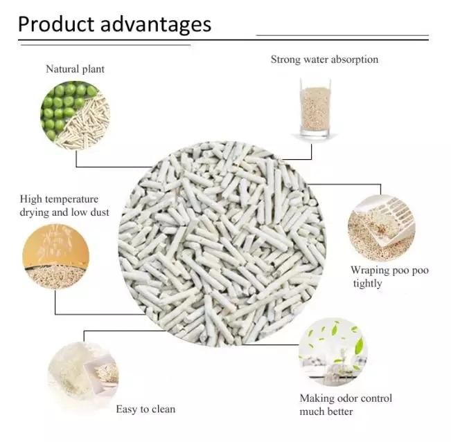 Manufacturers Wholesale Green Tea Flavor Tofu Cat Litter
