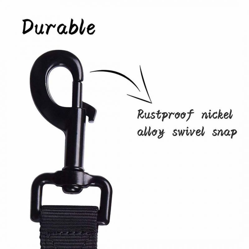 Pet Dog Seat Belt Leash Adjustable Cat Safety Leads Vehicle Car Seatbelt Harness with Elastic Nylon Bungee Buffer
